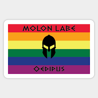 Molon Labe, Oedipus Sticker